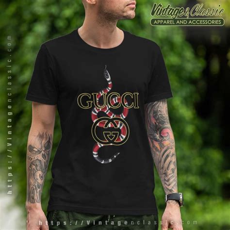 gucci snake t shirt replica|gucci snake and bee polo.